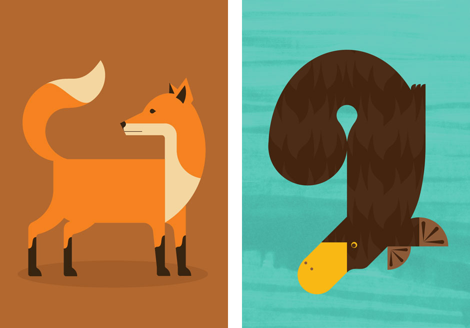 Fox&platypus